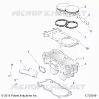 CYLINDRE AND PISTON