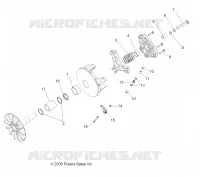SYSTÈME DE TRANSMISSION, PRIMARY CLUTCH