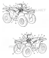 EMBLEMES XPLORER 400L W969140 (4935983598A008)
