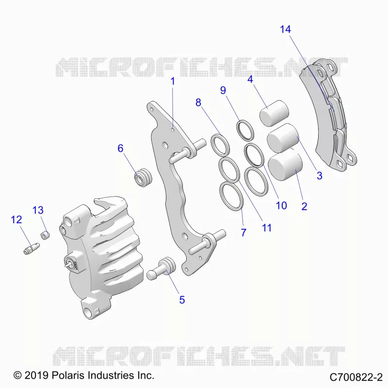 FREIN AVANT CALIPER