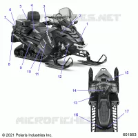 EMBLEMES, ADVENTURE, SPIRIT BLUE SIDE PANEL OPTION