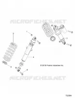 SUSPENSION ARRIERE SHOCK MOUNTING