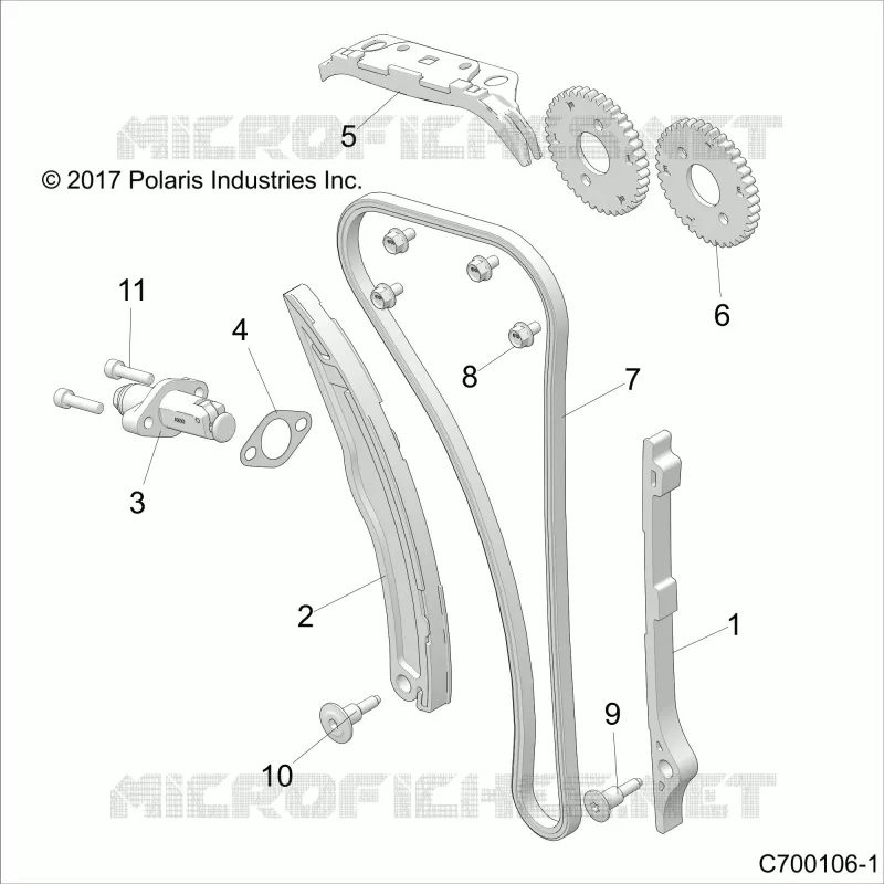 CHAINE DE DISTRIBUTION AND TENSIONER
