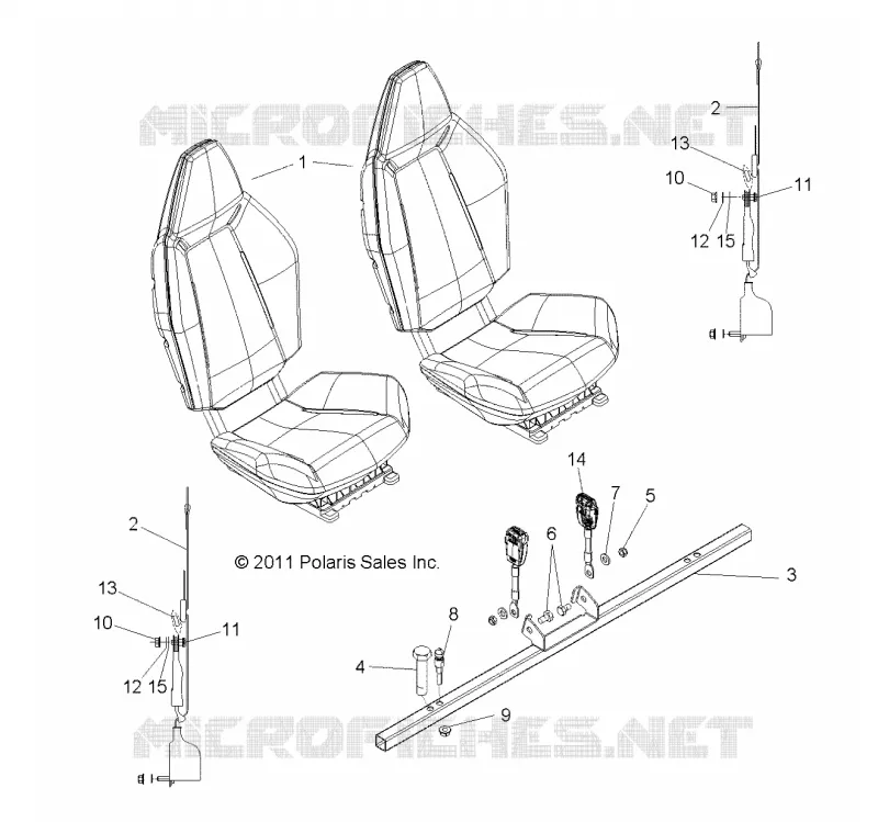 SIEGE MOUNTING and BELTS