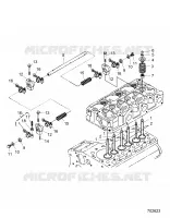 MOTEUR, VALVE AND ROCKER ARM