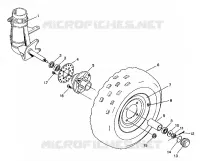ROUE AVANT Trail Blazer W937221 (4924082408011A)
