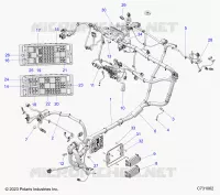 ELECTRICITE, WIRE HARNESS, CHASSIS