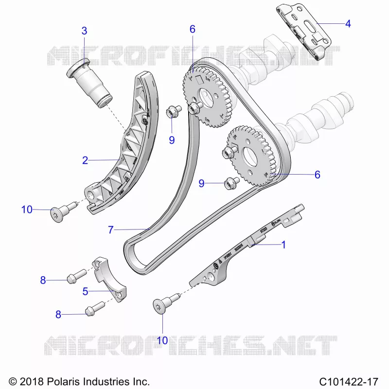 CHAINE DE DISTRIBUTION AND SPROCKET