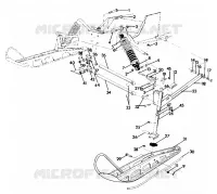 SUSPENSION AVANT AND SKI (4917871787007A)