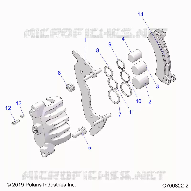 FREIN AVANT CALIPER