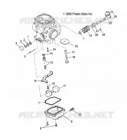 MOTEUR, CARBURATEUR LOWER