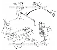 TRIANGLES SUSPENSIONS  XPLORER 400L W969140 (4935983598B013)