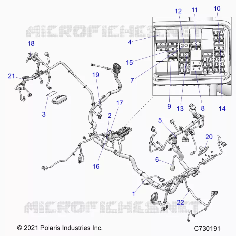 ELECTRICITE, WIRE HARNESS