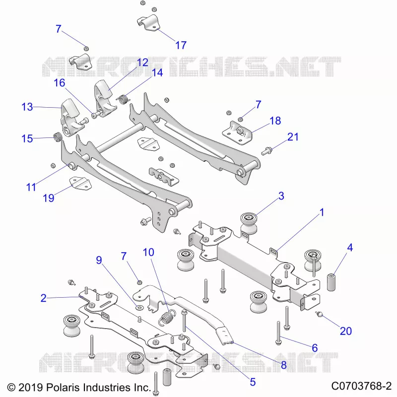 SIEGE MOUNTING, DRIVERS