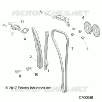 CHAINE DE DISTRIBUTION AND TENSIONER