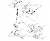 STATOR ASSEMBLY LITE 0953433, STARLITE 0953427  and LITE DELUXE 0953431 (4928902890D005)