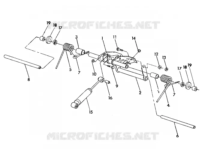 BRAS DE SUSPENSION ARRIERE SUPERTRAK (4921292129026A)