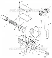 BOITE A AIR  SPORTSMAN 500 W97CH50A (4939993999B002)