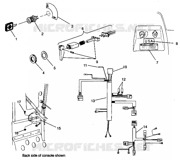 ALLUMAGE ET FAISCEAU ELECTRIQUE 440 0942760 and 440 SKS 0942560 (4925072507008A)