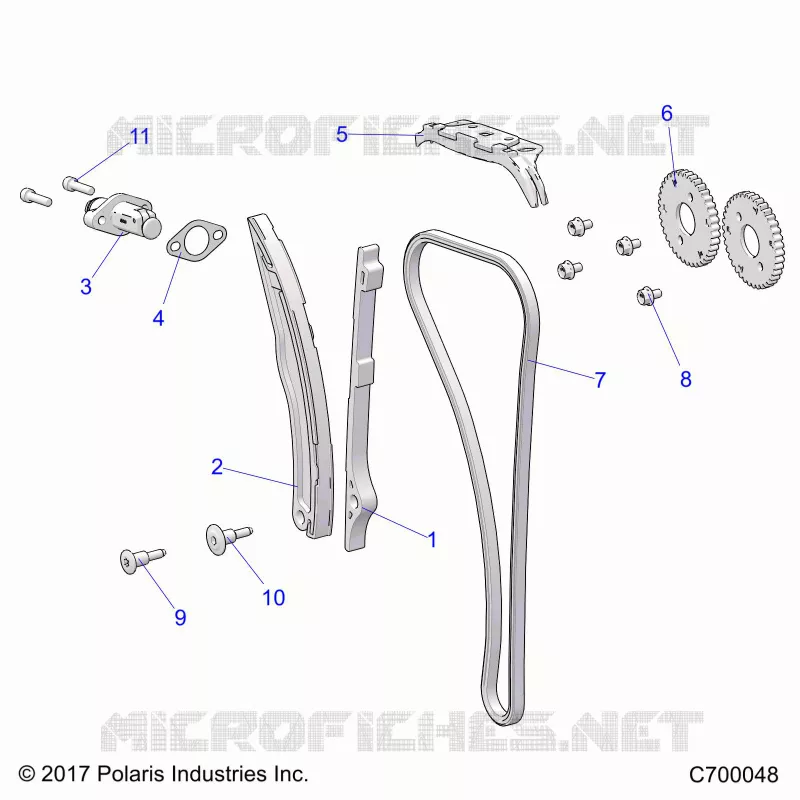 CHAINE DE DISTRIBUTION AND TENSIONER