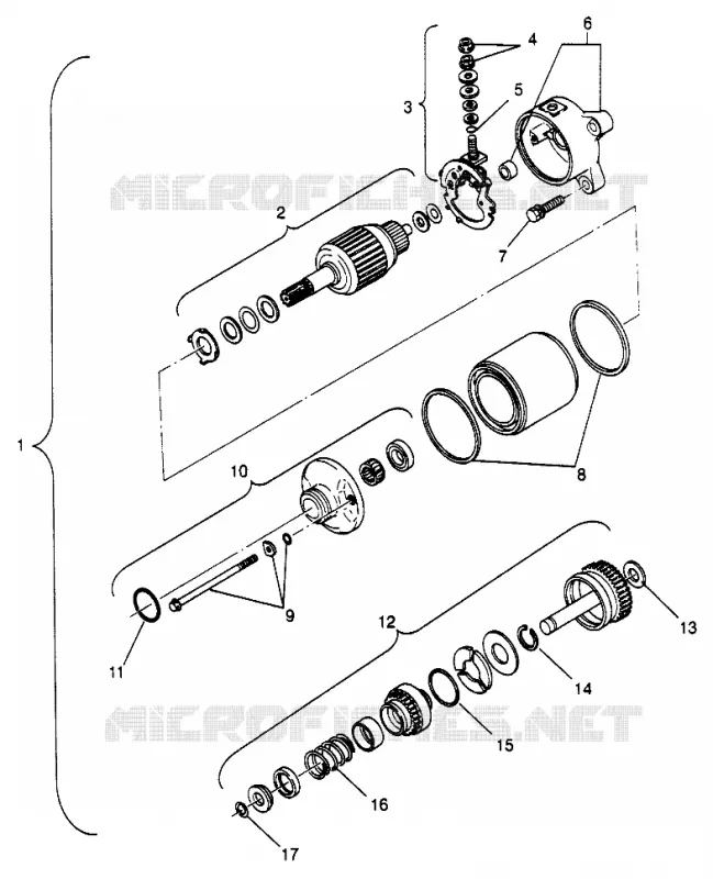 DEMARREUR SPORTSMAN 500 W969244 and SWEDISH SPORTSMAN 500 S969244 (4936093609D012)