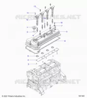 ENGINE, COUVERCLE SOUPAPE
