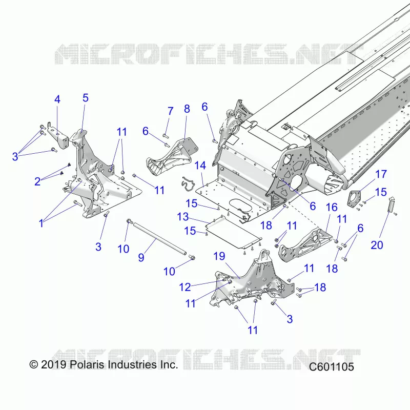 CHASSIS, BULKHEAD ASM.