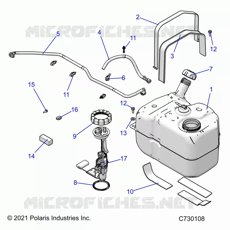 SYSTÃˆME D'ALIMENTATION, FUEL TANK ASM.