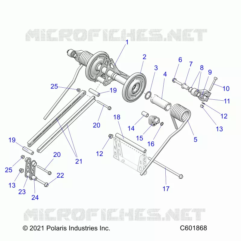 SUSPENSION, BRAS DE SUSPENSION ARRIERE