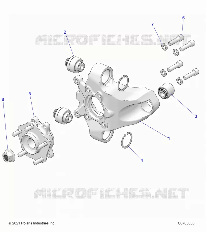 SUSPENSION, PORTE BAGAGES ARRIERE AND HUB