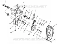 CARTER DE CHAINEE 500 EFI 0963774 AND EUROPEAN 500 EFI E963774 (4936183618B008)