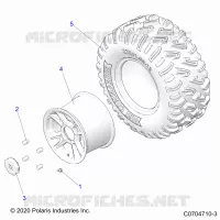 ROUES, REAR