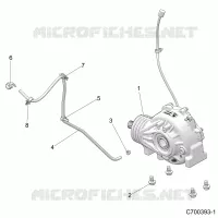 SYSTÃˆME DE TRANSMISSION, FRONT GEARCASE MOUNTING