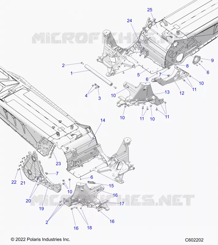 CHASSIS, BULKHEAD ASM.