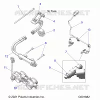 SYSTÃˆME D'ALIMENTATION, RAIL, LINES AND THROTTLE BODY