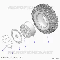 ROUES, REAR