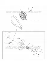 SYSTÈME DE TRANSMISSION, SECONDARY CLUTCH