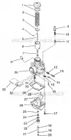 CARBURATEUR LITE 0973433 AND LITE DELUXE 0973431 (4938273827C006)