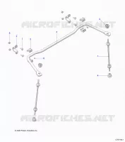 SUSPENSION, REAR BARRE STABILISATRICE