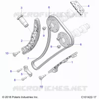 CHAINE DE DISTRIBUTION AND SPROCKET