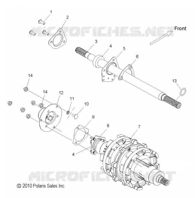 SYSTÈME DE TRANSMISSION, JACKSHAFT AND ARBRE DE TRANSMISSION