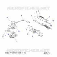 ENGINE, VALVE D'ECHAPPEMENT ASM. AND ACTUATOR