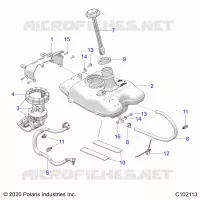 SYSTÃˆME D'ALIMENTATION, FUEL TANK ASM.