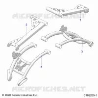 SUSPENSION ARRIERE CONTROL ARM