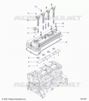 ENGINE, COUVERCLE SOUPAPE
