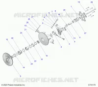 SYSTÃˆME DE TRANSMISSION, PRIMARY CLUTCH