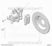 BRAKES, ETRIER DE FREIN ARRIERE