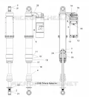 SUSPENSION ARRIERE AMORTISSEUR