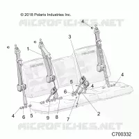 SIEGE BELT AND MOUNTING