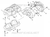 CARTERS MOTEUR SL 700 B974071, Intl. SL 700 I974071, SL 700 Deluxe B974072 and I (4940874087C004)